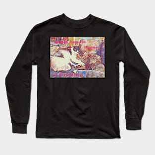 Awaken to the Illusion of Separateness Kitties in Love Long Sleeve T-Shirt